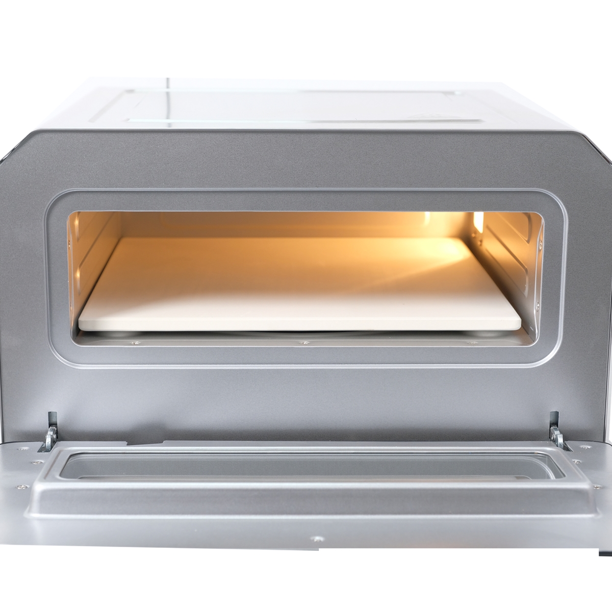 Picture of Equator Advanced Appliances 747037150505 Equator ELECTRIC PIZZA OVEN Multi Program w/ Baking Stone Countertop 1.6cf 110V