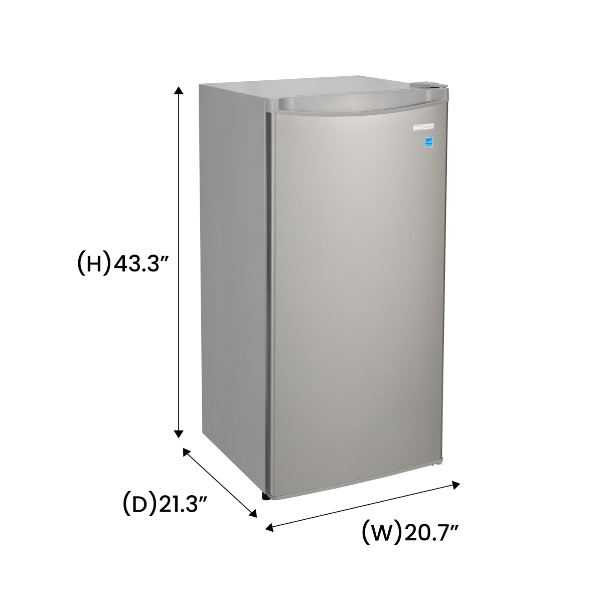 Picture of Equator Advanced Appliances FR 430 SC Conserv 4.3cf Compact Upright Freezer REVERSIBLE DOOR Freestanding 110V E-Star