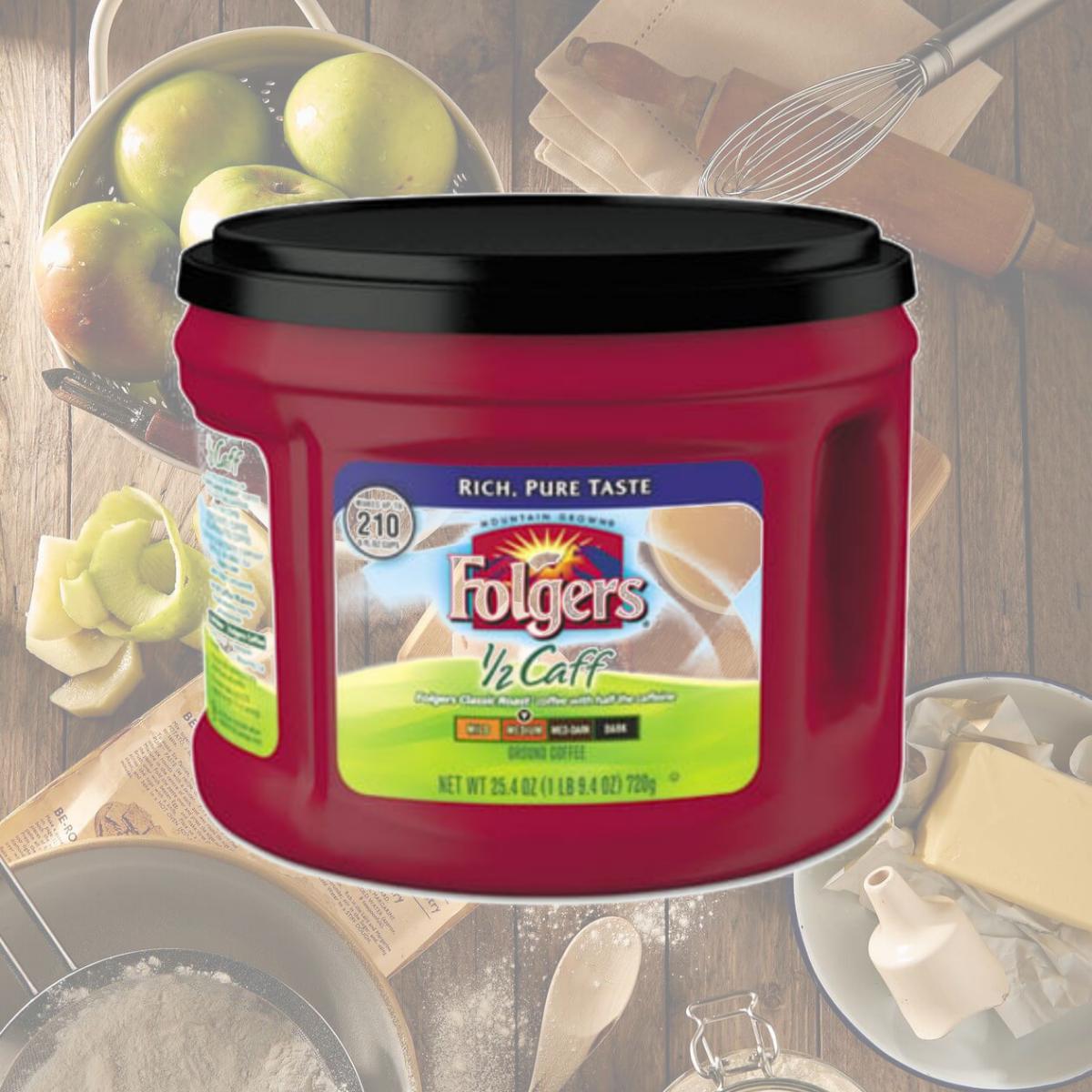 Picture of J.M. Smucker Co. Fol20527 25.4 Oz. Coffee Half Caff Canister