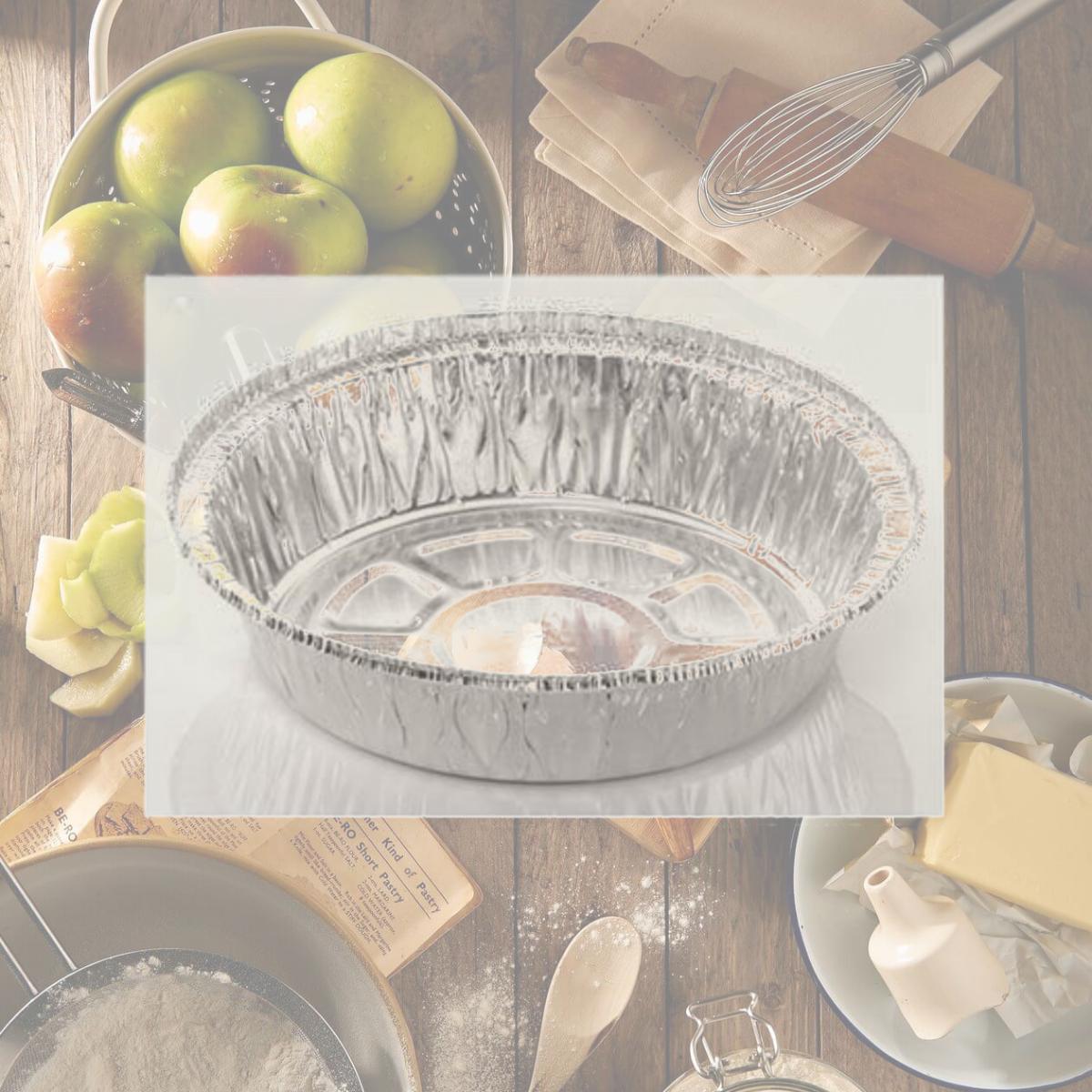 Picture of HFA HFA204700 Foil of America Round Aluminum Container, 7 in.