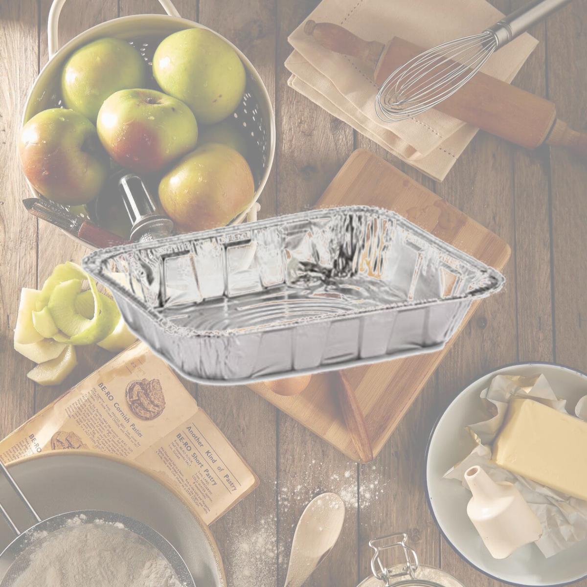 Picture of Pactiv PCTY6132H Aluminum Steam Pans, 0.5 Size100 Per Carton