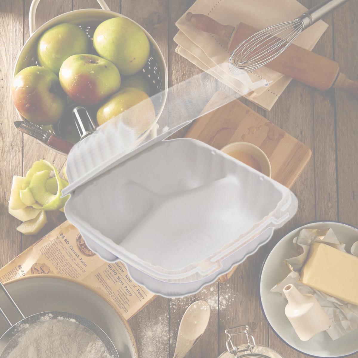 Picture of Pactiv PCTYCN80803 Earthchoice Smartlock Takeout Clamshell Food Containers