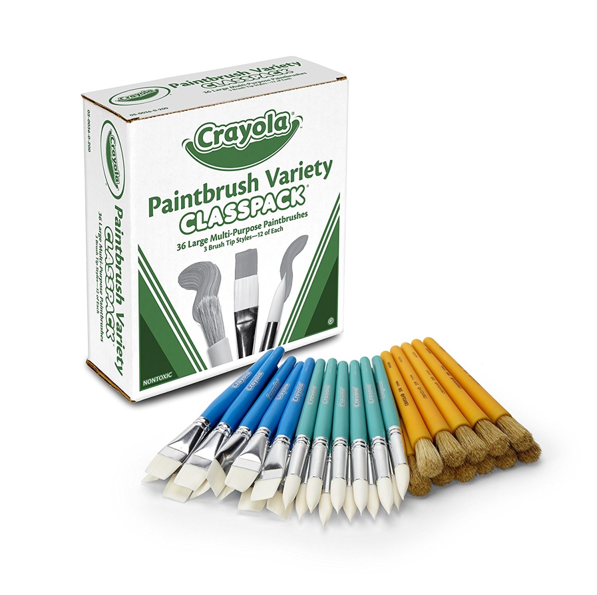 UPC 071662300364 product image for Crayola BIN050036 36 Count Crayola Paintbrush Variety Classpack | upcitemdb.com