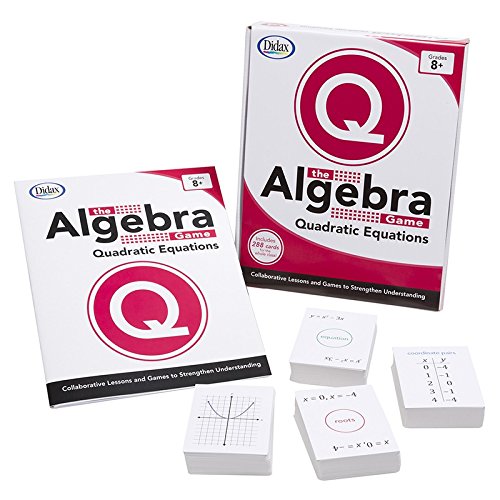 -211754 The Algebra Game Quadratic Equations & Basic