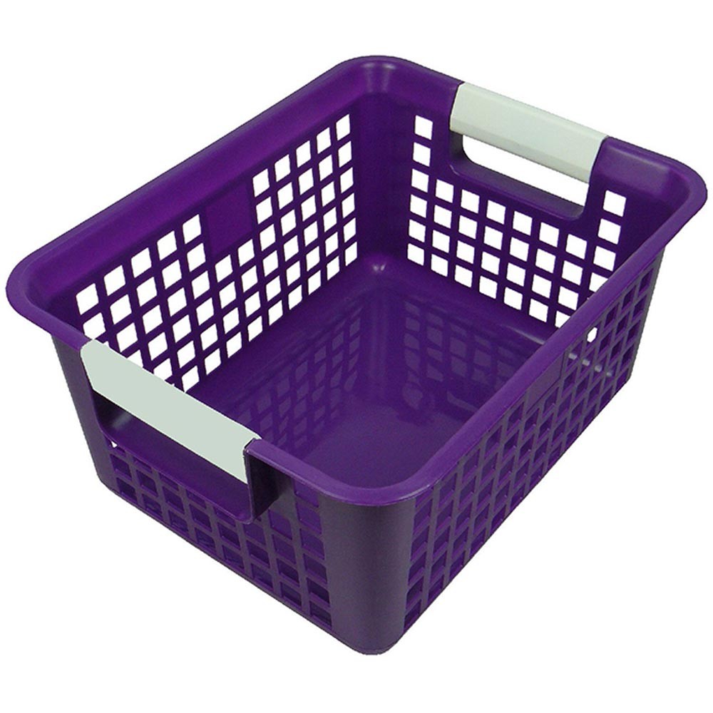 Romanoff Products Rom74906 Purple Book Basket