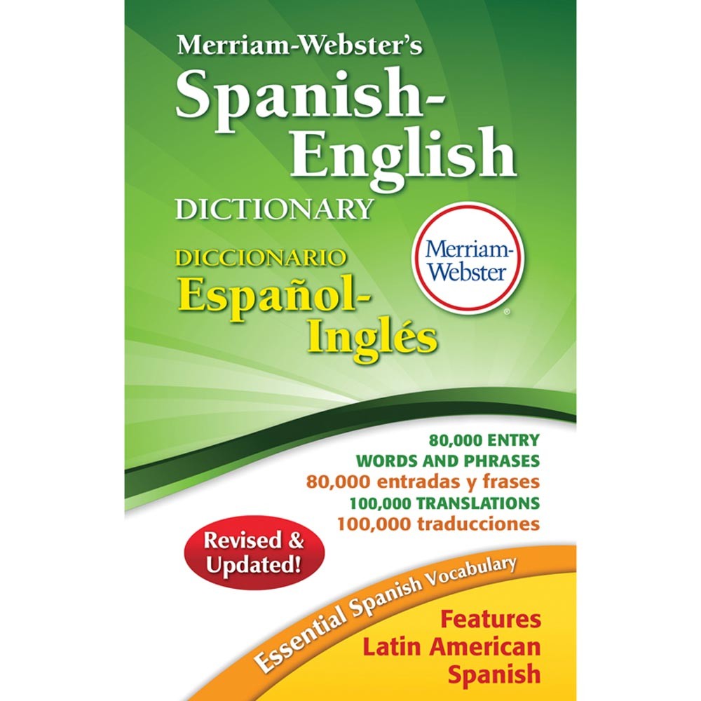 Merriam - Webster Mw-2659 Spanish-english Dictionary Paperback