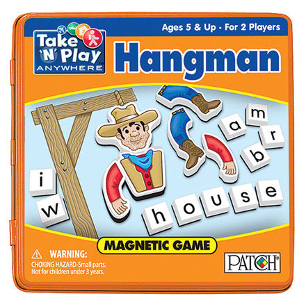 Pat673 6.75 In. Take N Play Anywhere Games Hangman