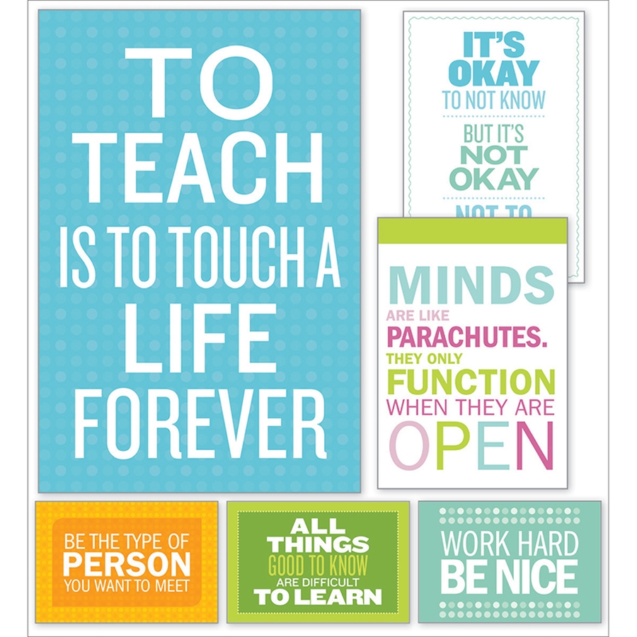 Scholastic Teaching Resources Sc-810510 Inspirational Quotes Poster Bb St