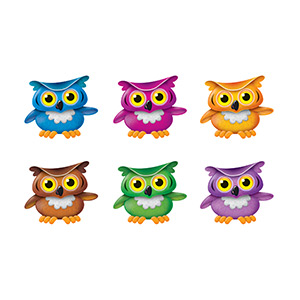 T-10875 Bright Owls Mini Accents Variety Pack