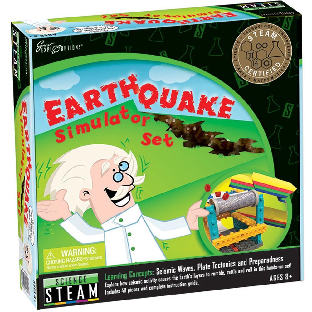 University Games Ug-01154 Earthquake Simulator Set Science