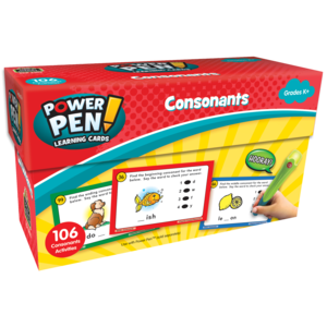 Power Pen Learning Cards - Consonants