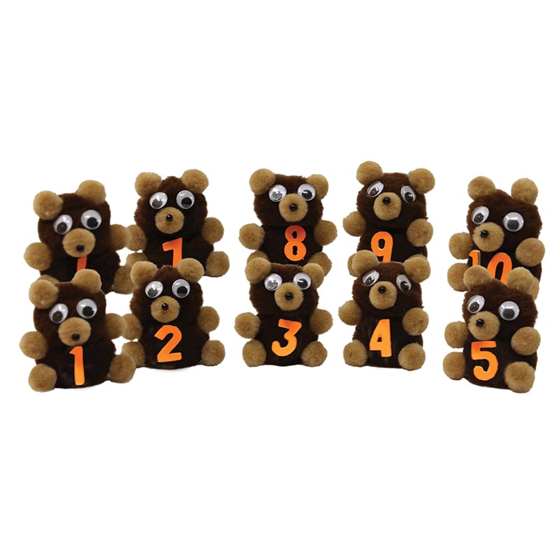 Wz-506 Monkey Mitt Set Ten Little Bears