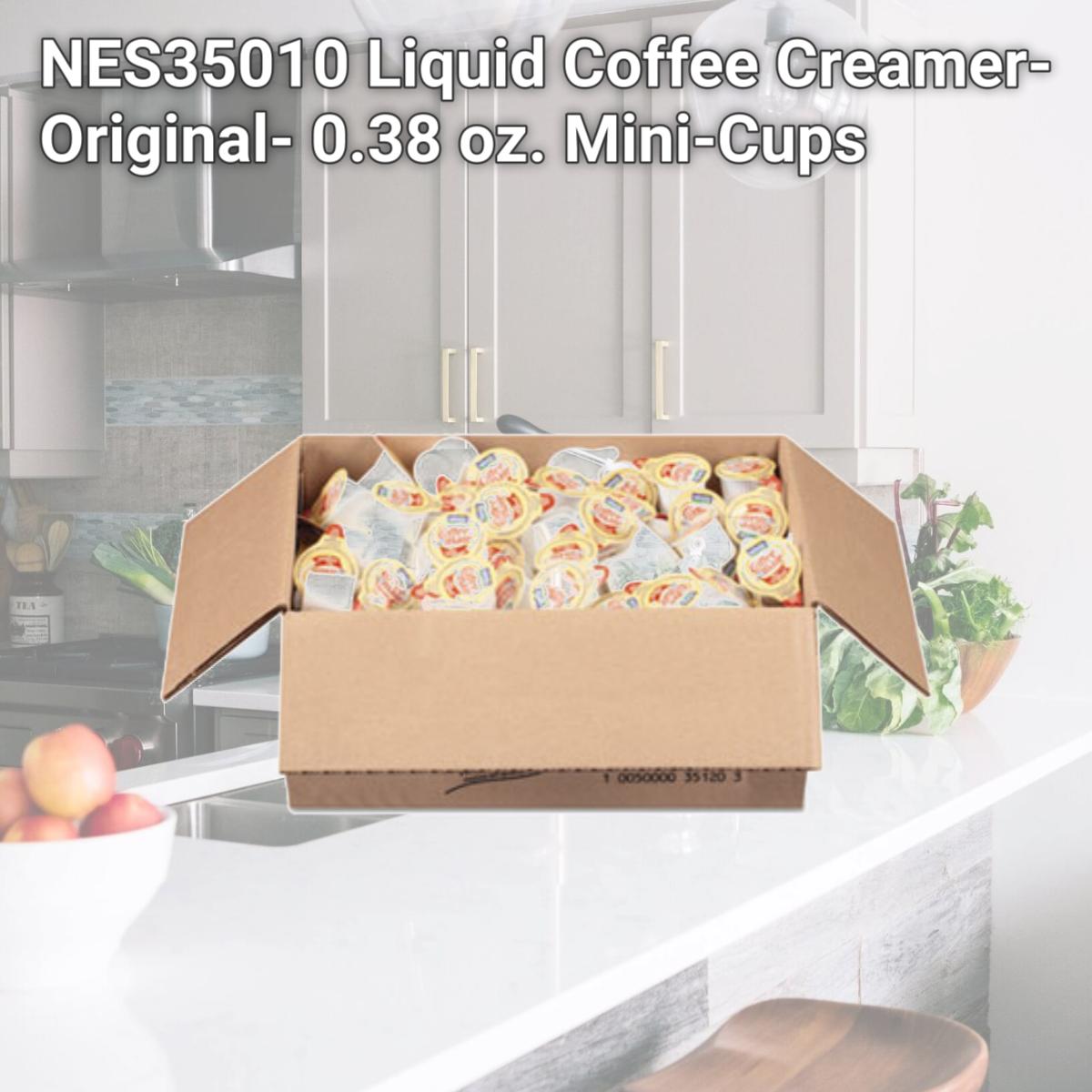 Picture of NES35010 Liquid Coffee Creamer- Original- 0.38 oz. Mini-Cups
