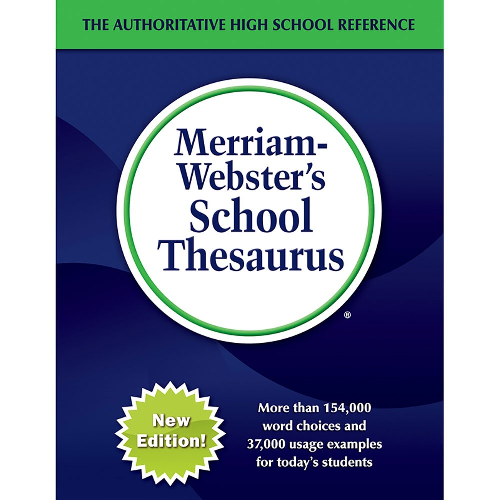 Merriam - Webster Mw-3656 S School Thesaurus