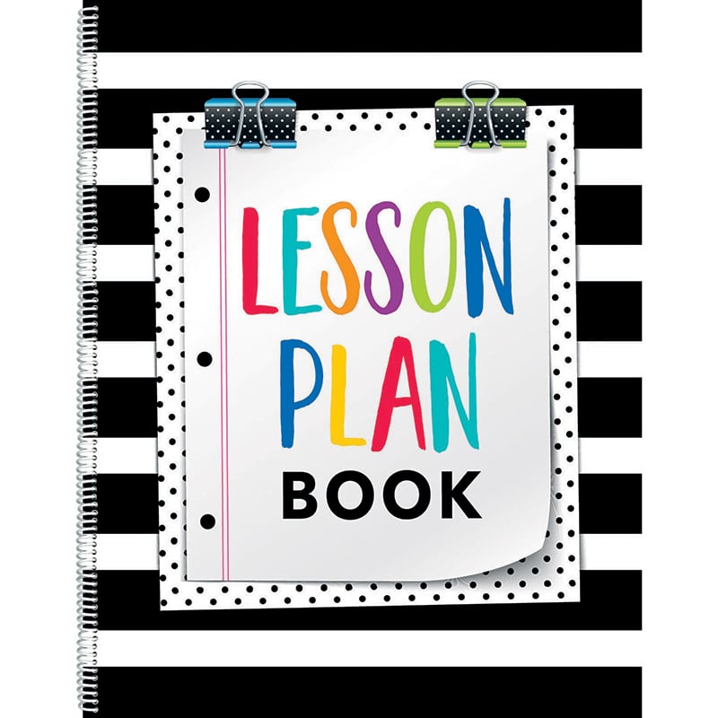 Ctp2092 Bold & Bright Lesson Plan Book