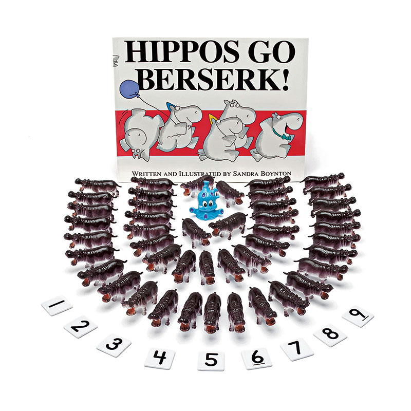 Pc-1528 Hippos Go Berserk 3d Storybook