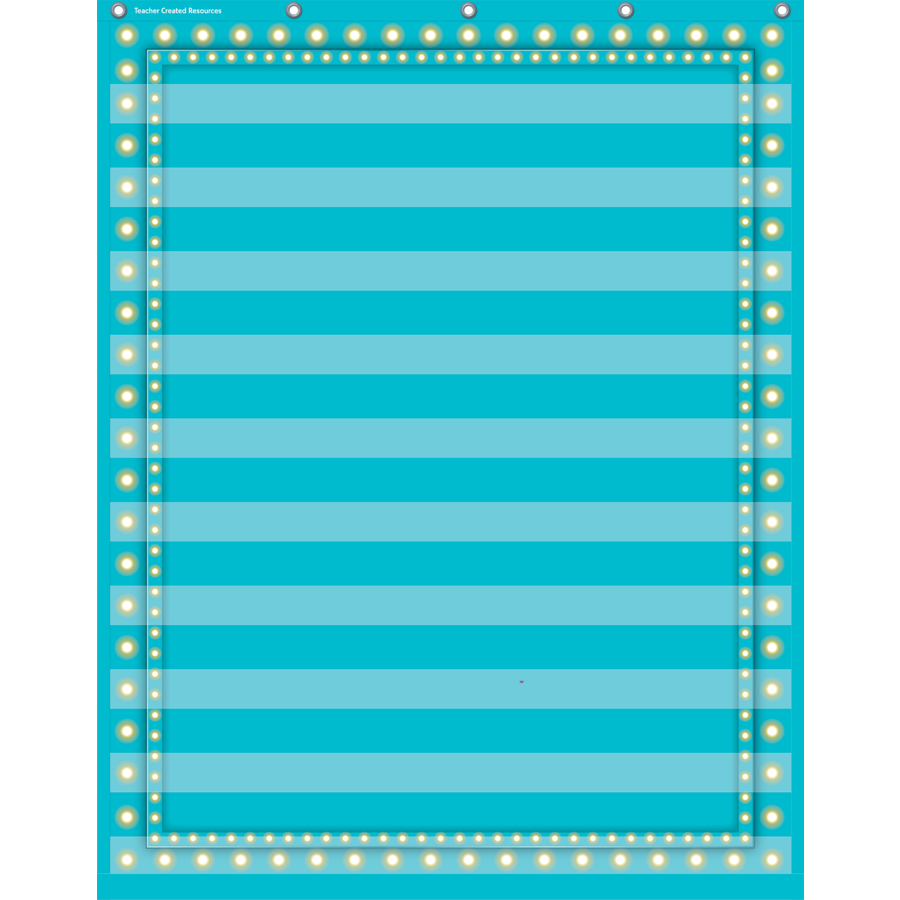 Tcr20778 Light Blue Marquee 10 Pocket, 34 X 44