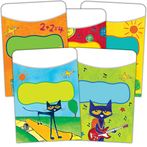 Ep-63923 Pete The Cat Library Pockets