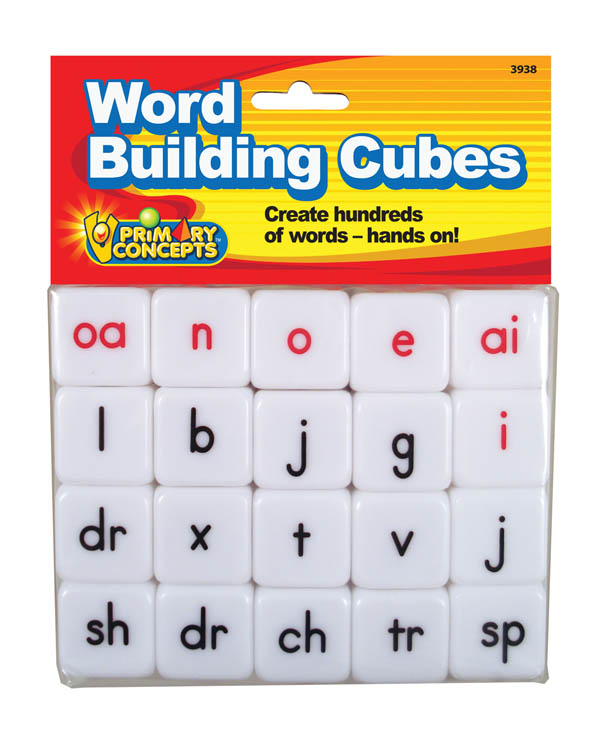 Pc-3938 Word Building Cubes