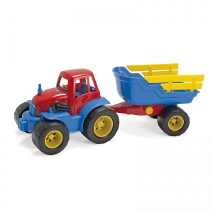 Aepdt2135 Toy Dantoy Tractor & Trailer