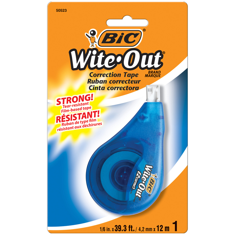 Usa Wotapp11bn 6 Each Wite Out Ez Correct Correction Tape Single