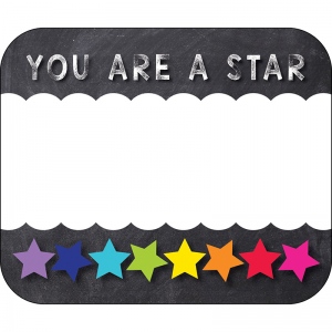 Carson Dellosa Cd-150065 Stars You Are A Star Name Tag