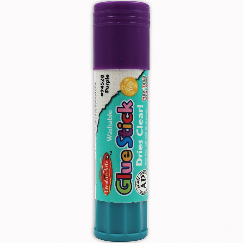 Charles Leonard Chl94528bn 0.28 Oz Economy Glue Stick, Purple