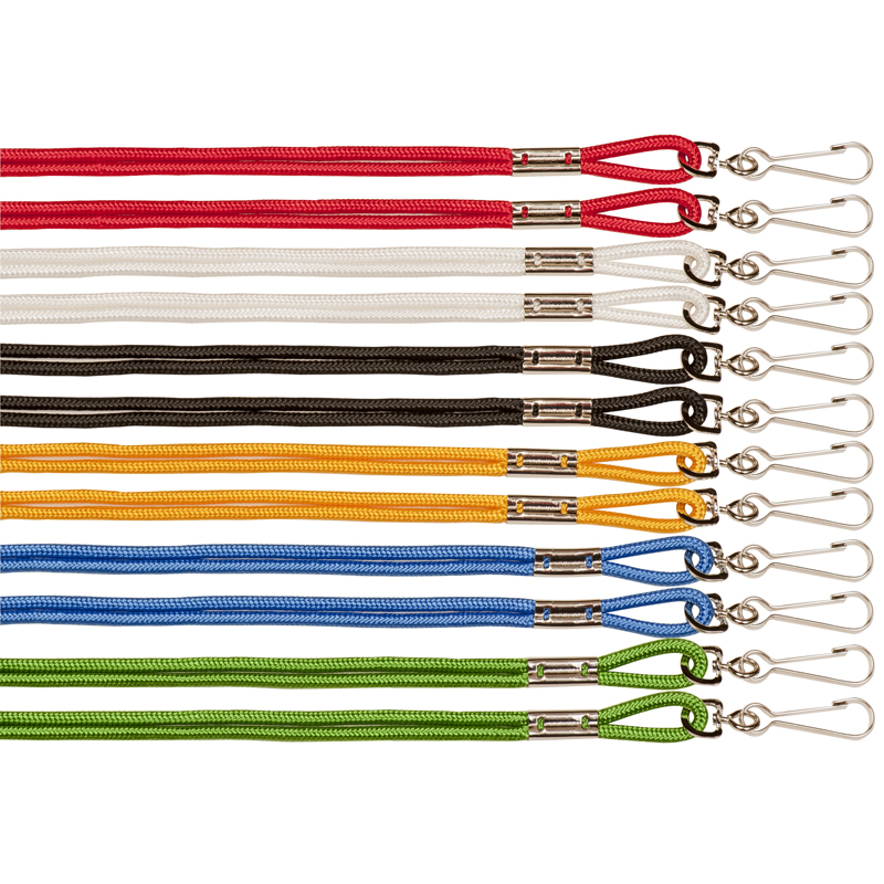 Chs126asstbn Lanyards, Assorted Color - Pack Of 3 - 12 Per Pack