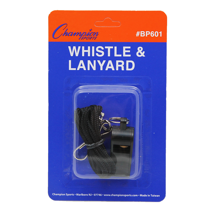 Chsbp601bn Plastic Whistle & Lanyard