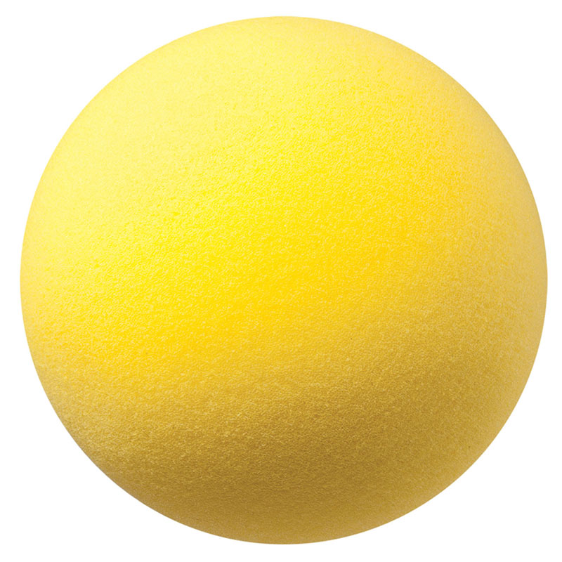 Chsrd85bn 8 .5 In. Foam Ball, Yellow