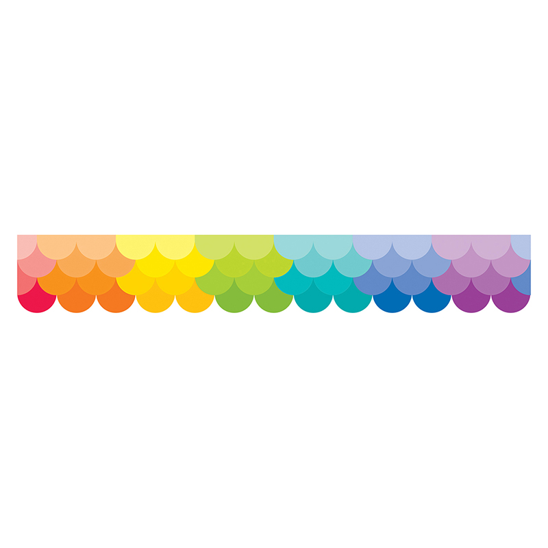 Ctp0186bn Painted Palette Multi Ombre Border - Pack Of 6