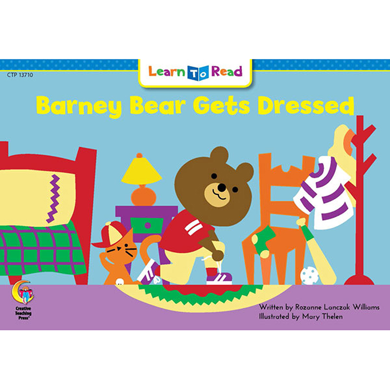 ISBN 9781683102229 product image for CTP13710 Barney Bear Gets Dressed Learn to Read Book | upcitemdb.com