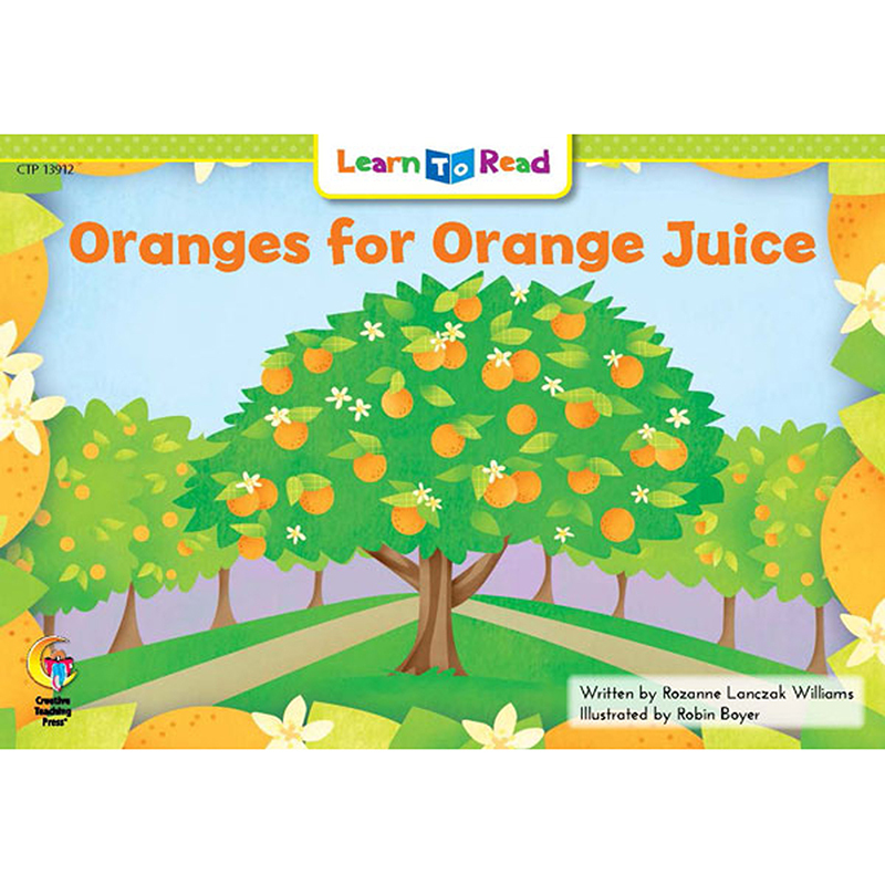 ISBN 9781683102489 product image for CTP13912 Oranges for Orange Juice Learn to Read Book | upcitemdb.com