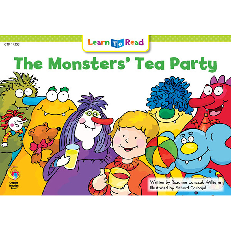 ISBN 9781683102823 product image for CTP14353 The Monsters Tea Party Learn to Read Book | upcitemdb.com