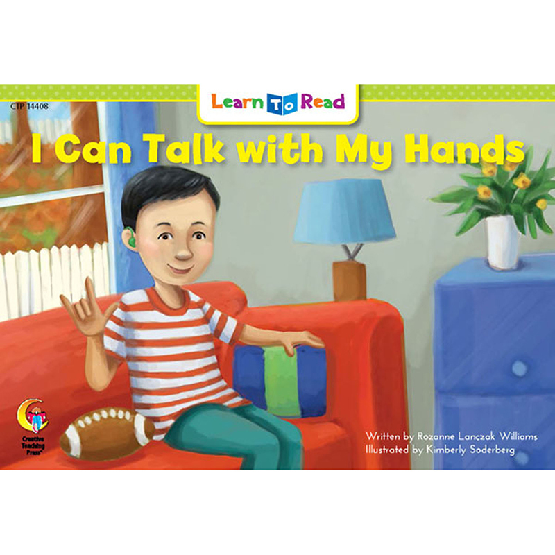 ISBN 9781683103004 product image for CTP14408 I Can Talk with My Hands Learn to Read Book | upcitemdb.com