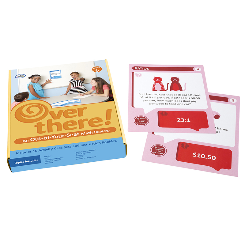 Dd-211208 Grade 6 Over There Math Cards