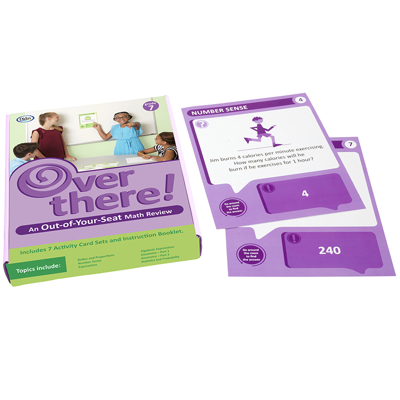 Dd-211209 Grade 7 Over There Math Cards