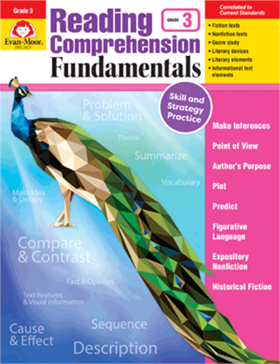EMC2423 Reading Comprehension Fundamentals, Grade 3