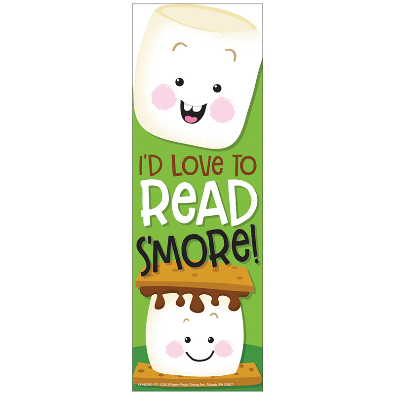 Eu-834028 Marshmallow Bookmarks Scented