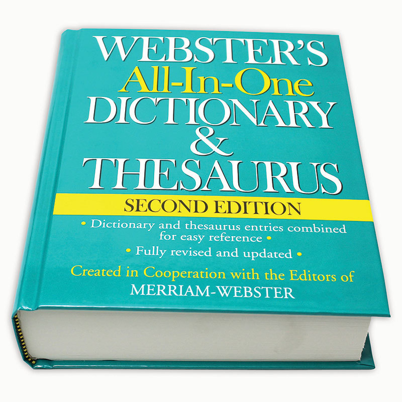 Fsp9781596951471bn Websters All In One Dictionary & Thesaurus 2nd Edition