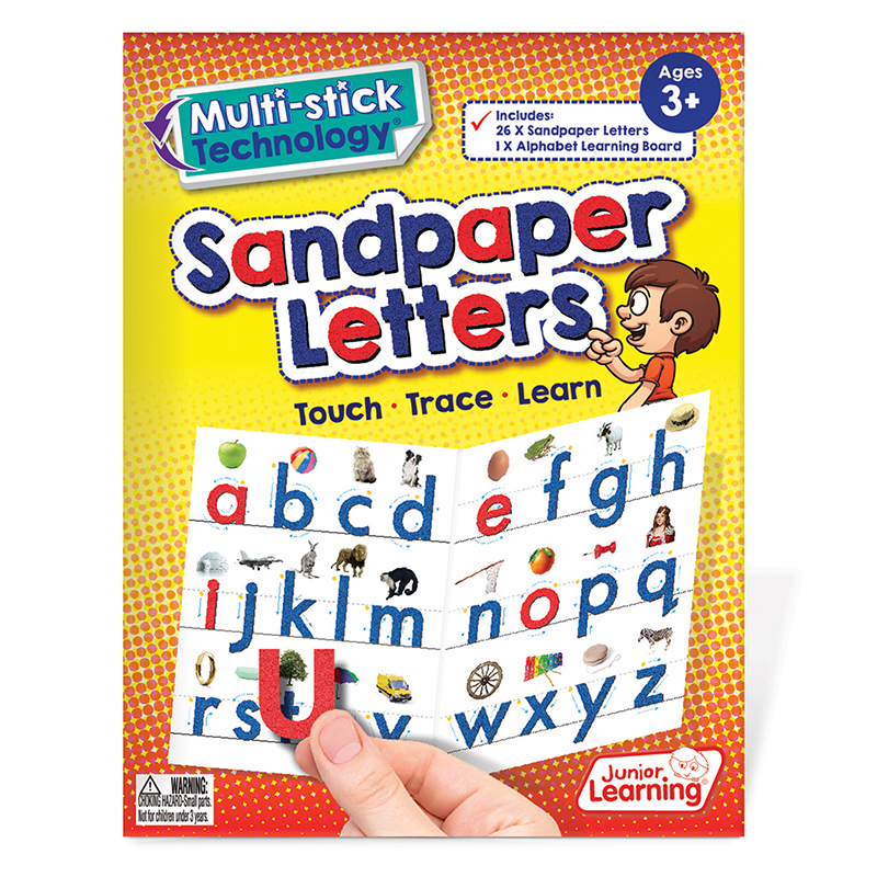 Jrl420 Sandpaper Letters Learning Board
