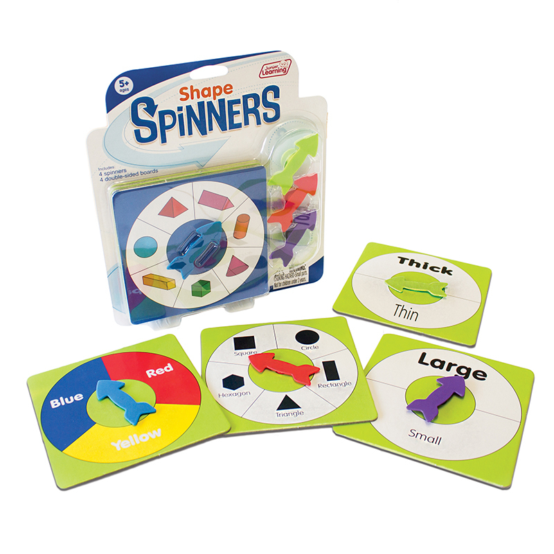 Jrl521 Shape Spinners With 4 Double Sided Board