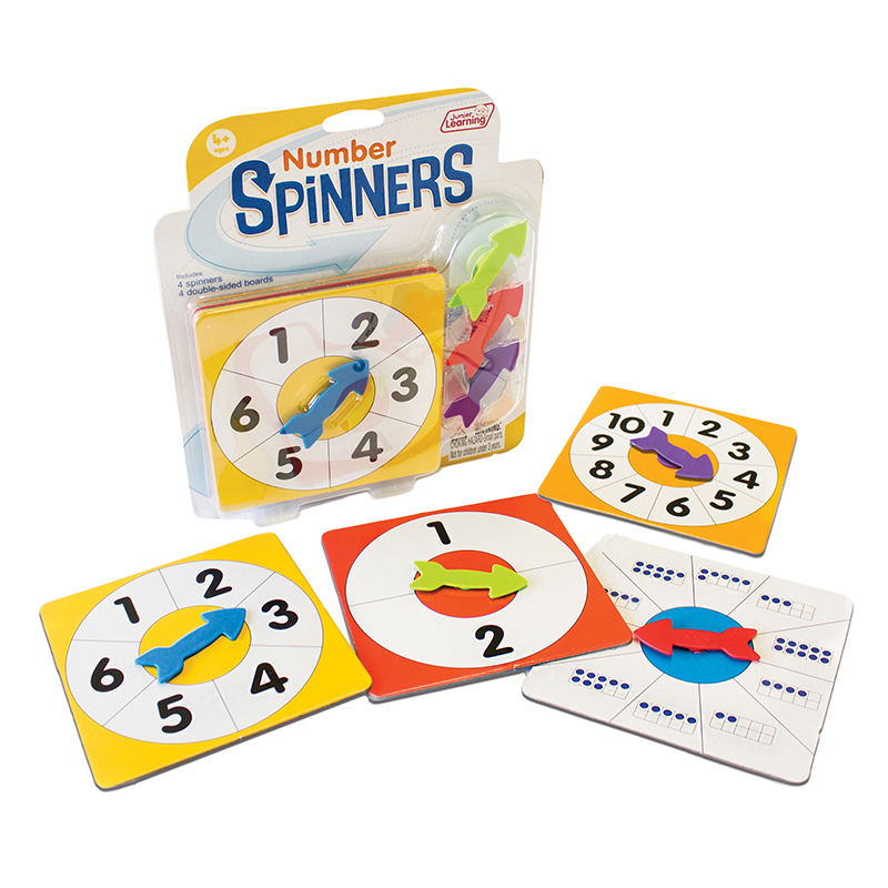 Jrl522 Number Spinners With Double Sided Board