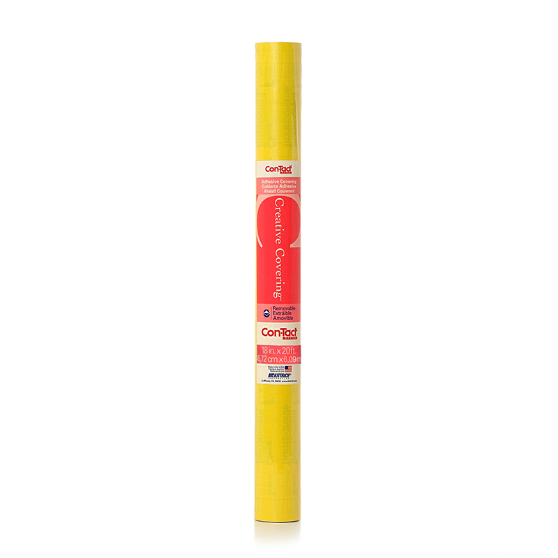 Kit20fc9ah22bn Contact Adhesive Roll, Yellow - Pack Of 2