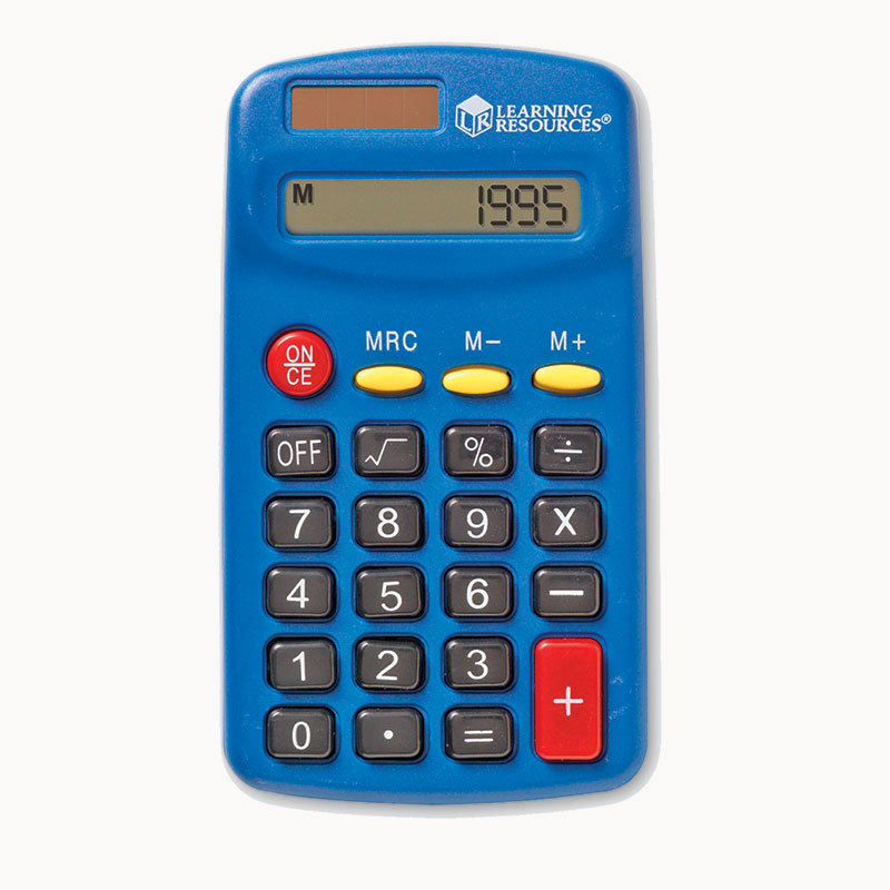 Ler0037bn Primary Calculator - Pack Of 3