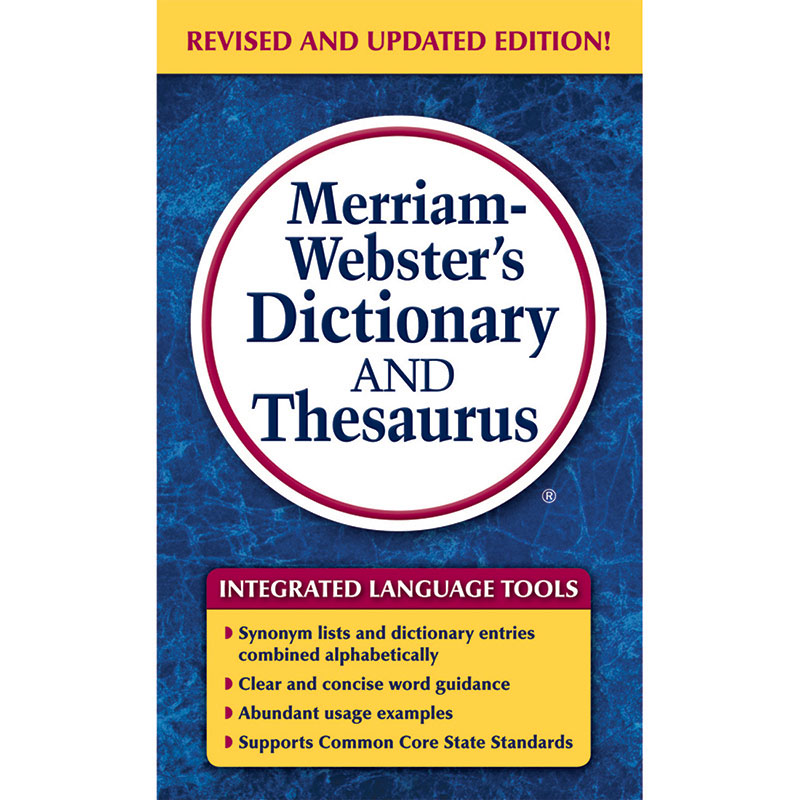 Mw-8637bn Dictionary & Thesaurus Paperback - 3 Each