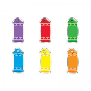 T-10811bn Crayons Mini Variety Pack Mini Accents - Pack Of 6