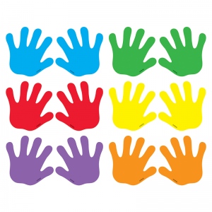 T-10831bn Classic Accents Handprints Mini Variety Packs - Pack Of 6