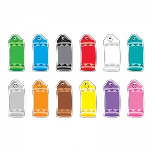 T-10904bn Crayon Colors Classic Accents Variety Pack - Pack Of 6