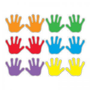 T-10930bn Handprints Variety Pack Classic Accents - Pack Of 6